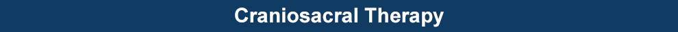 Craniosacral Therapy